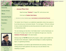 Tablet Screenshot of gardenclubofteaneck.org